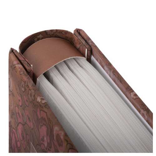  Фотоальбом brauberg на 200 фотографий 10х15 см, твердая обложка, "семья", бокс, красно-коричневый, 390673 | Фотоальбомы