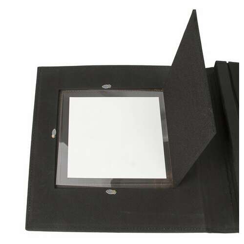  Фотоальбом brauberg на 500 фотографий 10х15 см, обложка под кожу крокодила, рамка для фото, коричневый, 390715 | Фотоальбомы