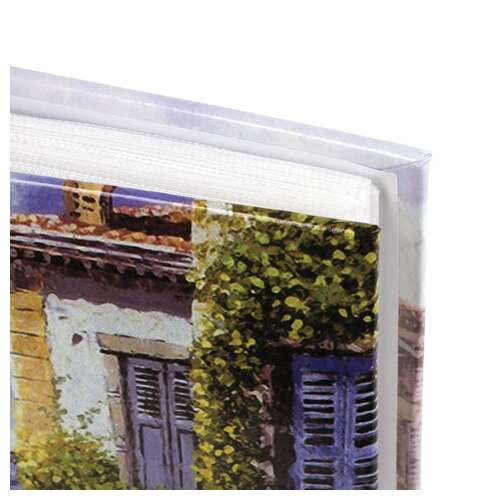  Фотоальбом brauberg на 200 фото 10х15 см, твердая обложка, "улица прованса", 391120 | Фотоальбомы