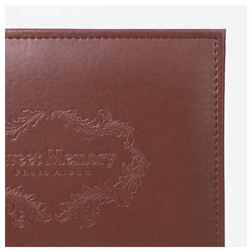  Фотоальбом brauberg на 20 магнитных листов, 23х28 см, под гладкую кожу, на кольцах, коричневый, 390492 | Фотоальбомы