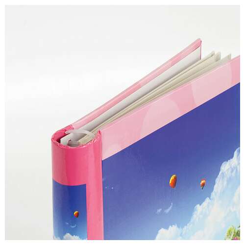  Фотоальбом brauberg на 20 магнитных листов, 23х28 см, "дивный луг", розовый, 390686 | Фотоальбомы