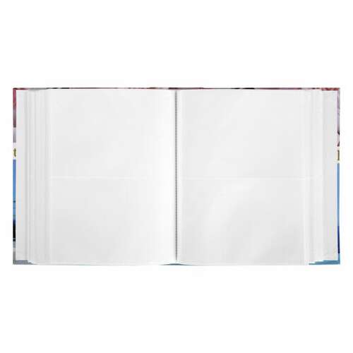  Фотоальбом brauberg на 304 фотографии 10х15 см, твердая обложка, "романтика", голубой с розовым, 390675 | Фотоальбомы