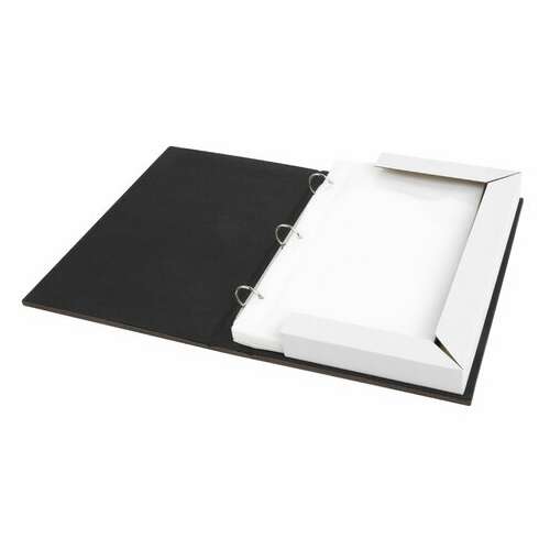  Фотоальбом brauberg на 156 фото 10х15 см, под гладкую кожу, на кольцах, коричневый, 390470 | Фотоальбомы