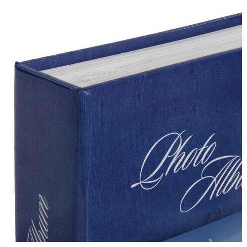 Фотоальбом brauberg на 200 фотографий 10х15 см, твердая обложка, "горный пейзаж", синий, 390669  Фотоальбом brauberg на 200 фотографий 10х15 см, твердая обложка, "горный пейзаж", синий, 390669 | Фотоальбомы
