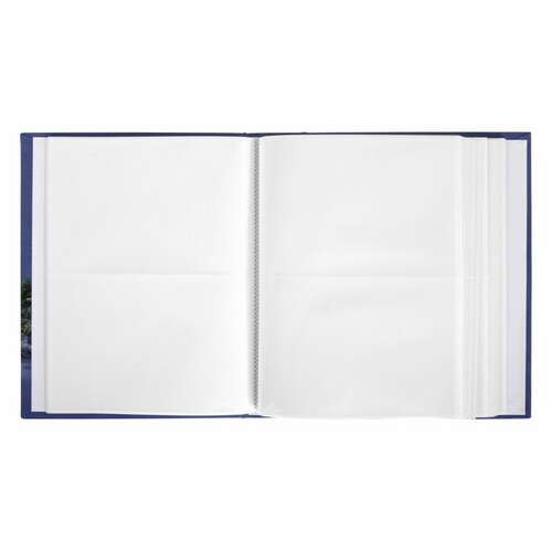 Фотоальбом brauberg на 200 фотографий 10х15 см, твердая обложка, "горный пейзаж", синий, 390669  Фотоальбом brauberg на 200 фотографий 10х15 см, твердая обложка, "горный пейзаж", синий, 390669 | Фотоальбомы