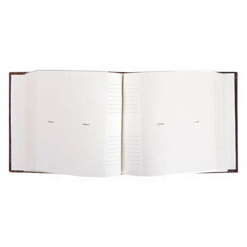  Фотоальбом brauberg на 300 фотографий 10х15 см, обложка под кожу, бумажные страницы, бокс, бордо+бронза, 390681 | Фотоальбомы