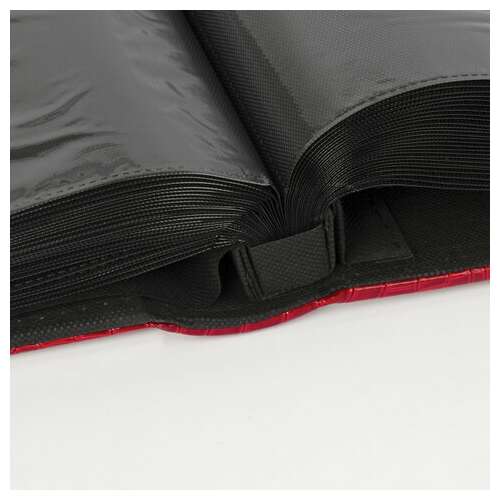  Фотоальбом brauberg на 500 фотографий 10х15 см, обложка под кожу крокодила, рамка для фото, красный, 390714 | Фотоальбомы