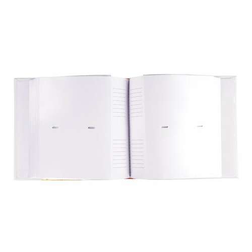  Фотоальбом brauberg на 200 фото 10х15 см, под кожу, бумажные страницы, бокс, бело-золотистый, 391112 | Фотоальбомы