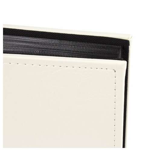  Фотоальбом brauberg на 200 фото 10х15 см, под гладкую кожу, индивидуальный бокс, белый, 391115 | Фотоальбомы