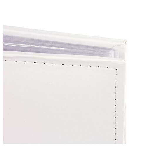  Фотоальбом brauberg на 200 фото. 10х15 см, под замшу, бумажные страницы, бокс, белый с черным, 391114 | Фотоальбомы