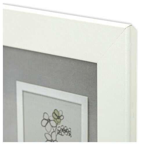  Рамка 21х30 см небьющаяся, комплект 3 штуки, багет 21 мм, мдф, brauberg "idea", белая, 391392 | Рамки для дипломов, сертификатов, грамот, фотографий