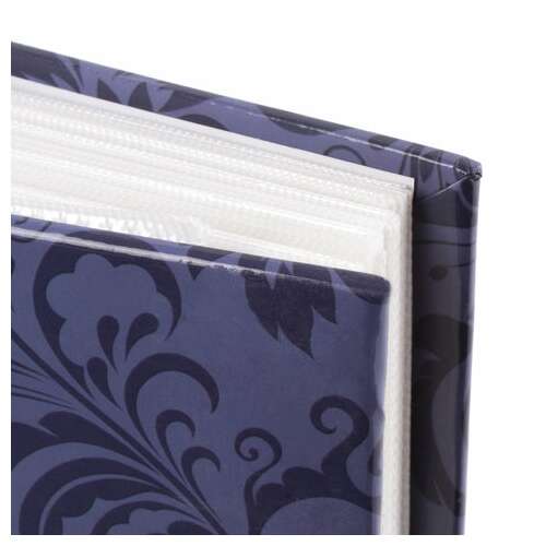  Фотоальбом brauberg на 304 фото 10х15 см, твердая обложка, "вдохновение", темно-синий, 391123 | Фотоальбомы