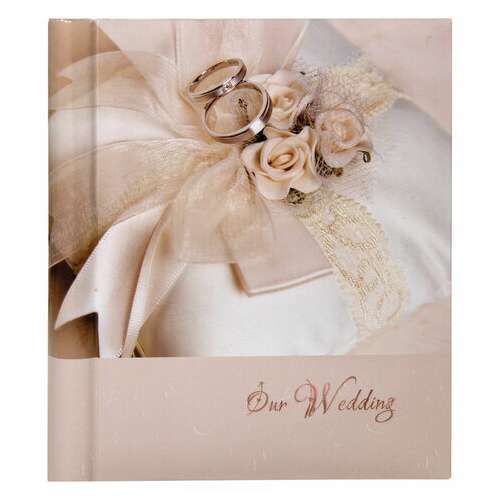  Фотоальбом brauberg свадебный "наша свадьба" 20 магнитных листов, 23х28 см, спираль, 391154 | Фотоальбомы