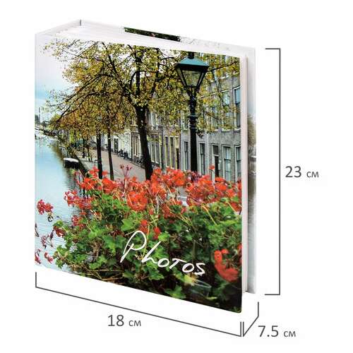  Фотоальбом brauberg "променад" на 304 фото 10х15 м, твердая обложка, термосклейка, 391168 | Фотоальбомы