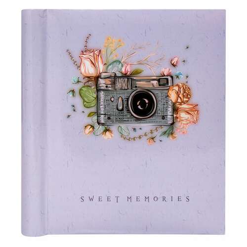  Фотоальбом brauberg "фотоаппарат" 20 магнитных листов, 23х28 см, спираль, 391161 | Фотоальбомы
