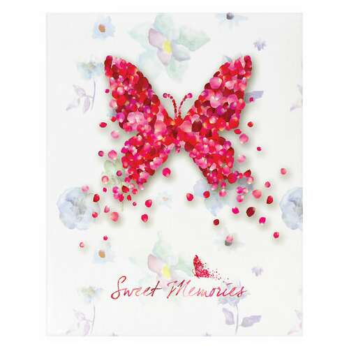  Фотоальбом brauberg "на крыльях любви" на 200 фото 10х15 см, твердая обложка, термосварка, 391160 | Фотоальбомы