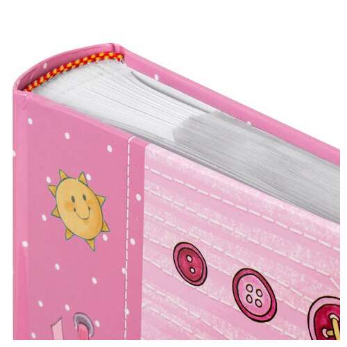  Фотоальбом brauberg "it's a girl" на 200 фото 10х15 см, твердая обложка, бумажные страницы, бокс, розовый, 391145 | Фотоальбомы