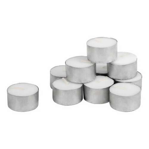  Свечи чайные maxi life, до 8 часов горения, вес 21 г, комплект 50 шт., в гильзе, laima, 609202 | Свечи чайные