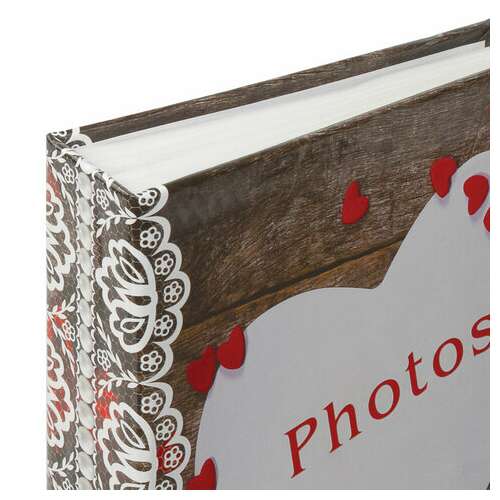  Фотоальбом brauberg "с любовью" на 200 фото 10х15 см, твердая обложка, термосварка, 391158 | Фотоальбомы