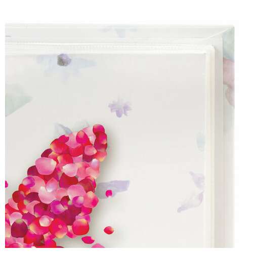  Фотоальбом brauberg "на крыльях любви" на 200 фото 10х15 см, твердая обложка, термосварка, 391160 | Фотоальбомы