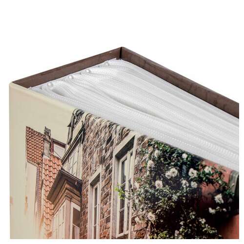  Фотоальбом brauberg "итальянские улочки" на 304 фото 10х15 см, твердая обложка, термосклейка, 391167 | Фотоальбомы