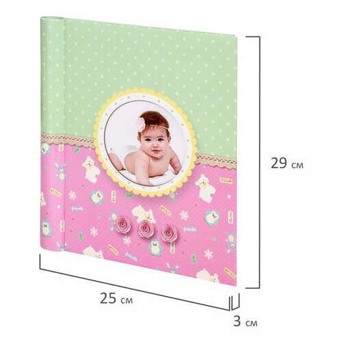 Фотоальбом brauberg "sweet dreams" 20 магнитных листов, 23х28 см, спираль, розовый, 391150  Фотоальбом brauberg "sweet dreams" 20 магнитных листов, 23х28 см, спираль, розовый, 391150 | Фотоальбомы