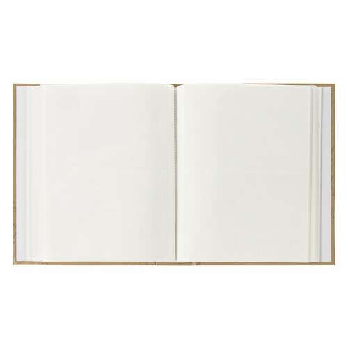  Фотоальбом brauberg "часы, крафт" на 200 фото 10х15 см, твердая обложка, термосварка, 391165 | Фотоальбомы