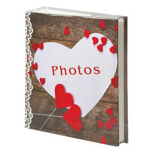  Фотоальбом brauberg "с любовью" на 200 фото 10х15 см, твердая обложка, термосварка, 391158 | Фотоальбомы