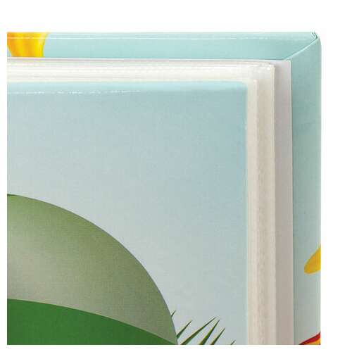  Фотоальбом brauberg "здравствуй, лето" на 200 фото 10х15 см, твердая обложка, термосварка, 391170 | Фотоальбомы