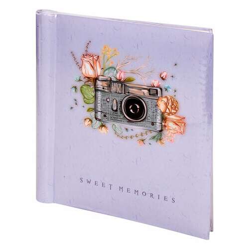  Фотоальбом brauberg "фотоаппарат" 20 магнитных листов, 23х28 см, спираль, 391161 | Фотоальбомы