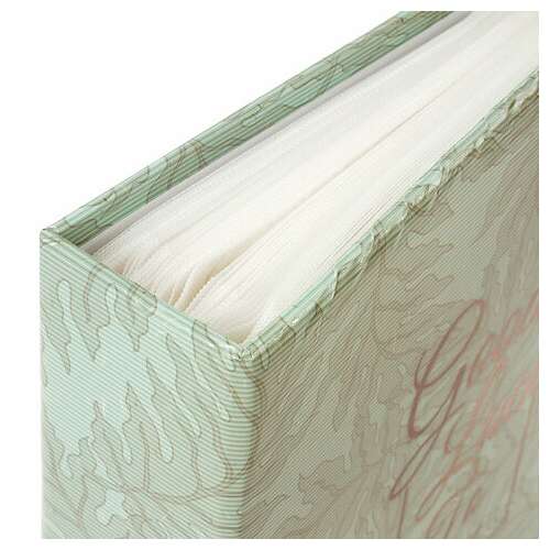  Фотоальбом brauberg "папоротник" на 200 фото 10х15 см, твердая обложка, термосварка, 391171 | Фотоальбомы