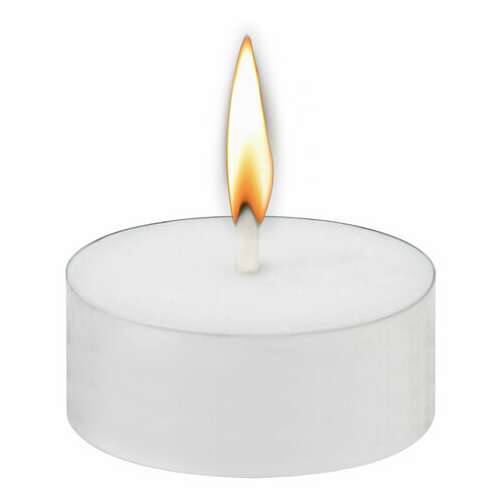  Свечи чайные maxi life, до 8 часов горения, вес 21 г, комплект 10шт., в гильзе, laima, 609201 | Свечи чайные