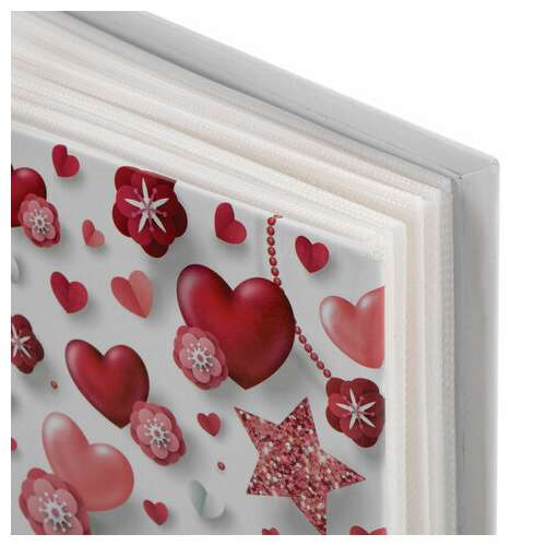  Фотоальбом brauberg "любовные истории" на 304 фото 10х15см, твердая обложка, термосклейка, 391159 | Фотоальбомы