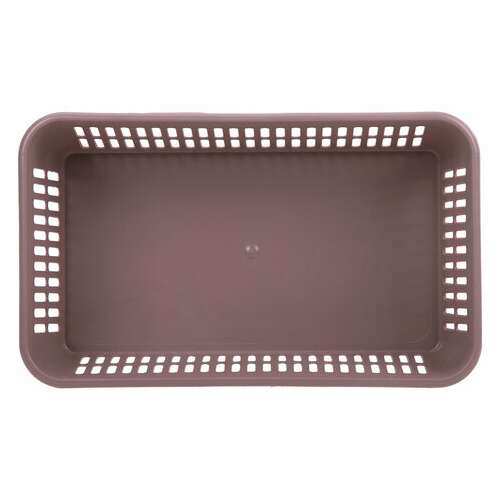  Корзинка 2 литра универсальная, 7,2х25х15 см, для хранения, пластик, ассорти, 331, 433310065 | Ящики, боксы и корзины универсальные