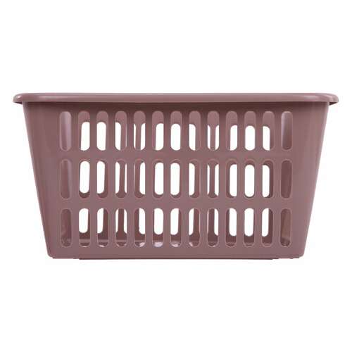  Корзинка 8 литров универсальная, 12,5х25х36 см, для хранения, пластик, ассорти, 333, 433330065 | Ящики, боксы и корзины универсальные