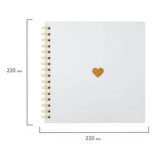 Фотоальбом 22х22 см, 20 белых листов, уголки, стикеры, ручки, клей, brauberg white line, 880651  Фотоальбом 22х22 см, 20 белых листов, уголки, стикеры, ручки, клей, brauberg white line, 880651 | Фотоальбомы