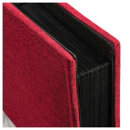  Фотоальбом brauberg на 500 фото 10х15 см, ткань, бордовый, 391187 | Фотоальбомы