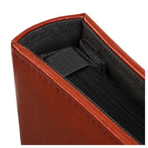  Фотоальбом brauberg "delta" на 500 фото 10х15 см, под гладкую кожу, коричневый, 391182 | Фотоальбомы