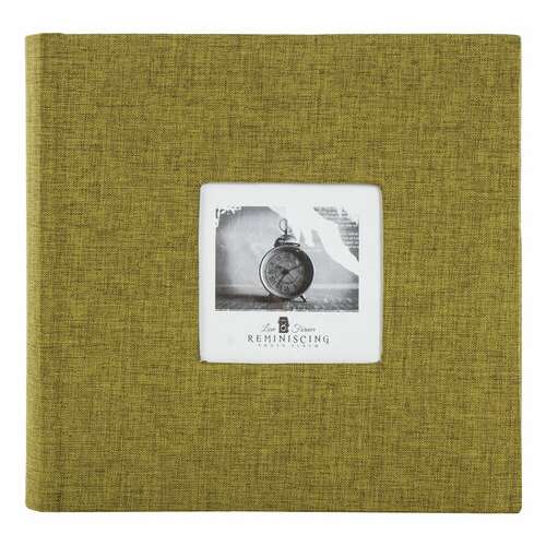  Фотоальбом brauberg на 300 фото 10х15 см, ткань, хаки, 391188 | Фотоальбомы