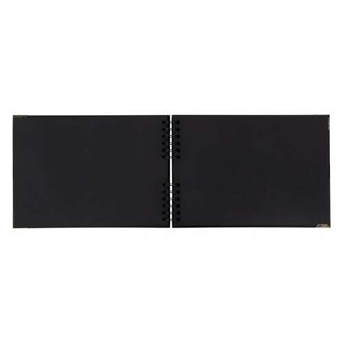 Фотоальбом 21х30 см, 40 черных листов, уголки/стикеры/ручка/клей/трафареты/маркеры, brg black, 880654  Фотоальбом 21х30 см, 40 черных листов, уголки/стикеры/ручка/клей/трафареты/маркеры, brg black, 880654 | Фотоальбомы