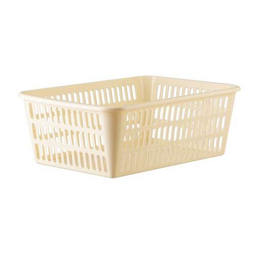  Корзинка 8 литров универсальная, 12,5х25х36 см, для хранения, пластик, ассорти, 333, 433330065 | Ящики, боксы и корзины универсальные