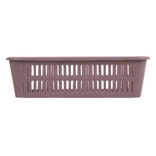  Корзинка 2 литра универсальная, 7,2х25х15 см, для хранения, пластик, ассорти, 331, 433310065 | Ящики, боксы и корзины универсальные