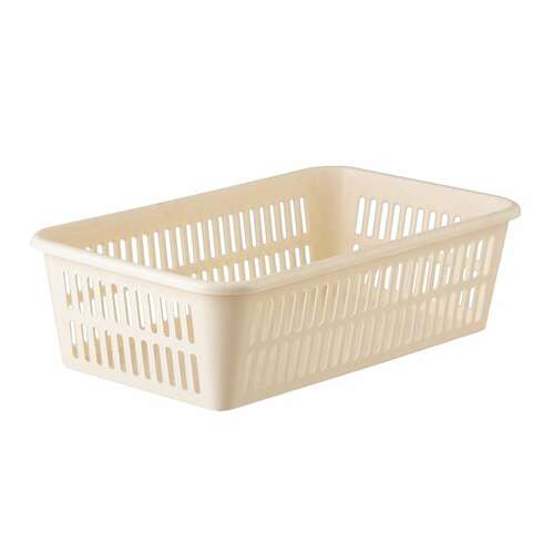  Корзинка 2 литра универсальная, 7,2х25х15 см, для хранения, пластик, ассорти, 331, 433310065 | Ящики, боксы и корзины универсальные