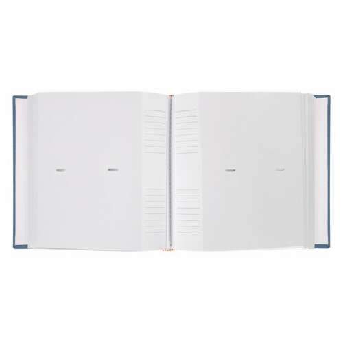  Фотоальбом brauberg "джинс" на 200 фото 10х15 см, ткань, бумажные страницы, переплет, бокс, 391173 | Фотоальбомы