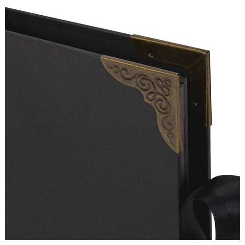 Фотоальбом 21х30 см, 40 черных листов, уголки/стикеры/ручка/клей/трафареты/маркеры, brg black, 880654  Фотоальбом 21х30 см, 40 черных листов, уголки/стикеры/ручка/клей/трафареты/маркеры, brg black, 880654 | Фотоальбомы