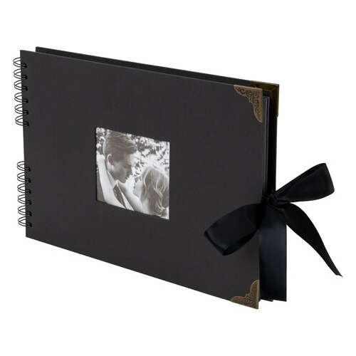 Фотоальбом 21х30 см, 40 черных листов, уголки/стикеры/ручка/клей/трафареты/маркеры, brg black, 880654  Фотоальбом 21х30 см, 40 черных листов, уголки/стикеры/ручка/клей/трафареты/маркеры, brg black, 880654 | Фотоальбомы