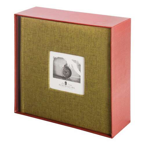  Фотоальбом brauberg на 300 фото 10х15 см, ткань, хаки, 391188 | Фотоальбомы