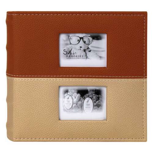  Фотоальбом brauberg "mirror" на 200 фото 10х15 см, под кожу, бумажные страницы, бокс, 391184 | Фотоальбомы