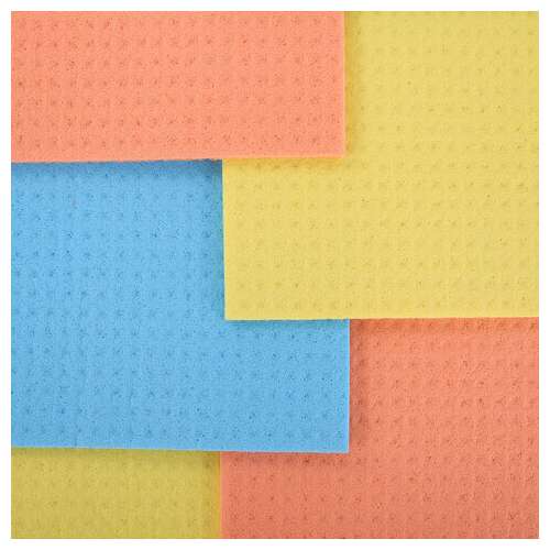  Салфетки целлюлозные (губчатые) maxi, 15х18 см, комплект 3 шт., мега впитываемость, laima, к5025, 601558 | Салфетки хозяйственные