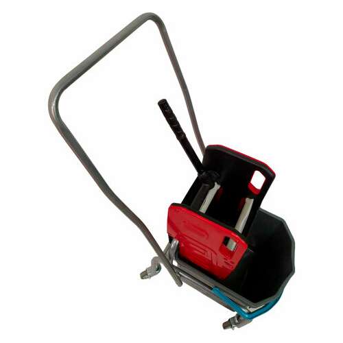  Тележка уборочная eco-force, 1 съемное ведро 25 л, отжим, металлический каркас, бесшумные колеса, 21ef/1 | Тележки уборочные